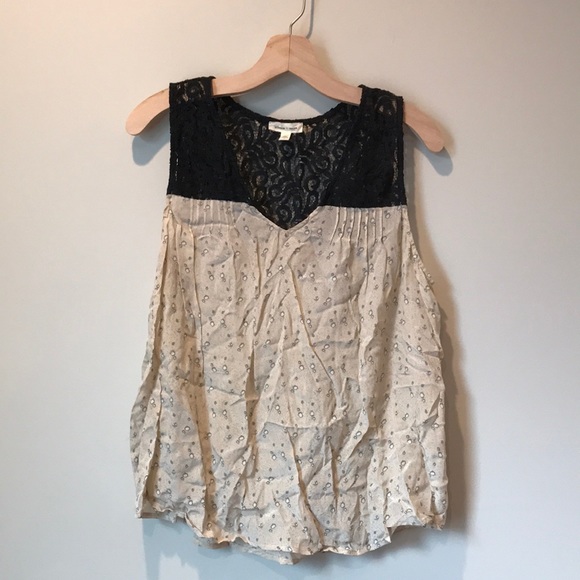 Silent +noise tank sheer black lace - Picture 2 of 5